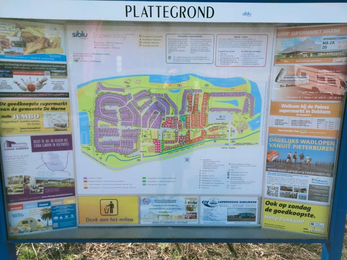 Bj Chalets - De Rug 3 - Vakantiepark Lauwersoog - Luxe Chalet Met Vaatwasser En Inloopkast! Vroege Incheck! Met Airco! Kültér fotó